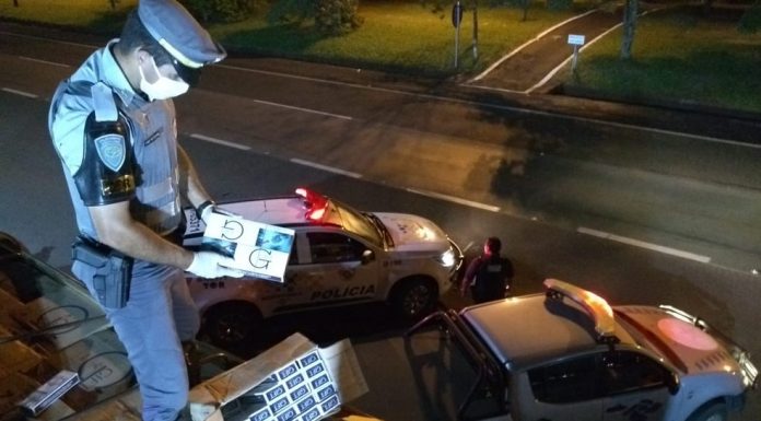 Avaré: Motorista é preso ao ser flagrado com mais de 500 mil maços de cigarros contrabandeados