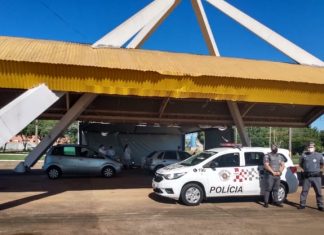 POLÍCIA MILITAR GARANTE SEGURANÇA NA CAMPANHA DE VACINAÇÃO DO COVID -19