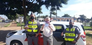 POLÍCIA MILITAR GARANTE SEGURANÇA NA CAMPANHA DE VACINAÇÃO DO COVID -19