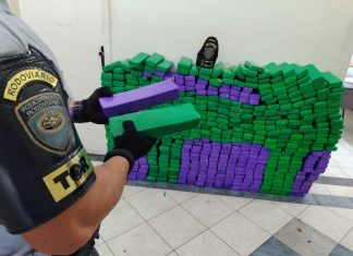 PALMITAL: Motorista é preso em flagrante com 364 kg de maconha no porta-malas de carro