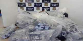 ITATINGA: Mais de 500kg de cocaína são incineradas pela Polícia Civil