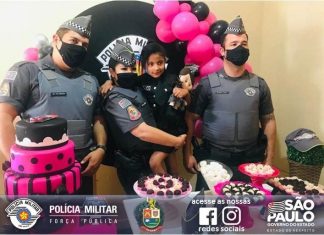 POLICIAIS MILITARES RECEBEM UM CHAMADO DIFERENTE