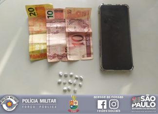 EM PIRAJU, ADOLESCENTE INFRATOR É DETIDO PELA POLICIA MILITAR.