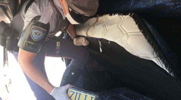 PORANGABA: Polícia apreende caminhão com quase 500 quilos de cocaína em rodovia