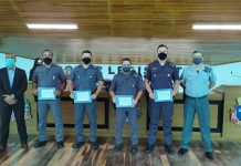 POLICIAIS MILITARES DO 53º BPM/I SÃO HOMENAGEADOS NA CÂMARA MUNICIPAL DE AVARÉ