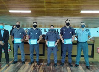 POLICIAIS MILITARES DO 53º BPM/I SÃO HOMENAGEADOS NA CÂMARA MUNICIPAL DE AVARÉ
