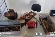 POLÍCIA MILITAR RECUPERA OBJETOS FURTADOS PELA ÁREA RURAL DE AVARÉ.