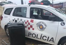 HOMEM É PRESO PELA PM LOGO APÓS FURTAR MÁQUINA DE LAVAR ROUPAS EM AVARÉ