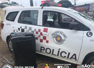 HOMEM É PRESO PELA PM LOGO APÓS FURTAR MÁQUINA DE LAVAR ROUPAS EM AVARÉ