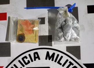 EM TAGUAÍ, HOMEM É PRESO APÓS TENTAR FUGIR DA PM