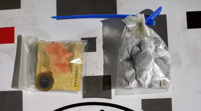 EM TAGUAÍ, HOMEM É PRESO APÓS TENTAR FUGIR DA PM