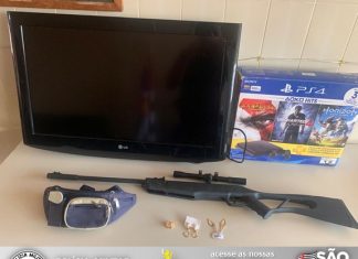 Furto em residências em Águas de Santa Bárbara