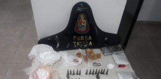 FORÇA TÁTICA PRENDE HOMEM POR TRÁFICO DE DROGAS EM TAQUARITUBA