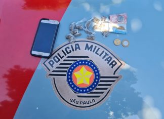 POLICIA MILITAR APREENDE ADOLESCENTE QUE COMERCIALIZAVA ENTERPECENTES EM FARTURA