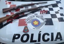 EM ITAÍ, HOMEM QUE MANTINHA ARMAS EM CASA É PRESO PELA POLÍCIA MILITAR