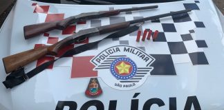 EM ITAÍ, HOMEM QUE MANTINHA ARMAS EM CASA É PRESO PELA POLÍCIA MILITAR