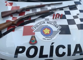 EM ITAÍ, HOMEM QUE MANTINHA ARMAS EM CASA É PRESO PELA POLÍCIA MILITAR