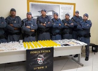 FORÇA TÁTICA PRENDE 2 HOMENS POR TRAFICO E ASSOCIAÇÃO PARA O TRAFICO DE DROGAS EM AVARÉ