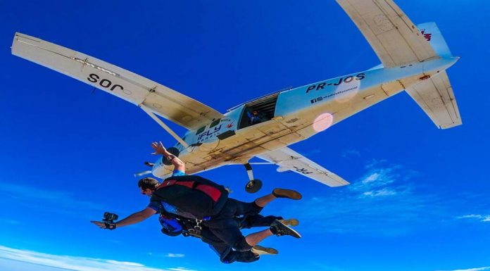 Exclusivo: vídeo mostra salto de aluno de paraquedismo que terminou em morte em Boituva