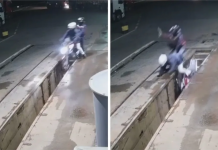 Ladrões são presos após roubarem posto e caírem em valas duas vezes no interior de SP