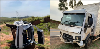 Mulher morre em acidente em Coronel Macedo; duas pessoas ficaram feridas