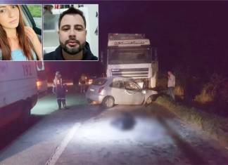 Casal morre após carro invadir pista contrária, atingir caminhão e pegar fogo no interior de SP