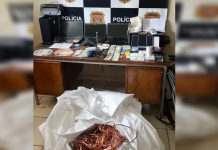 Suspeitos de trocar tiros com a polícia e esconder carro e fios de cobre roubados são presos no interior de SP