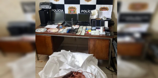 Suspeitos de trocar tiros com a polícia e esconder carro e fios de cobre roubados são presos no interior de SP