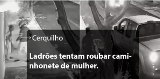 Ladrões tentam roubar caminhonete de mulher em Cerquilho