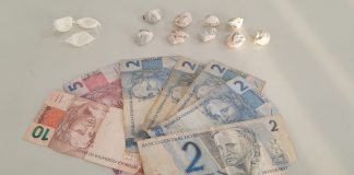 POLÍCIA MILITAR PRENDE TRAFICANTE EM SARUTAIÁ