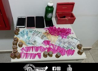 POLÍCIA MILITAR PRENDE TRAFICANTE EM ITAPORANGA