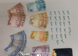 POLÍCIA MILITAR PRENDE TRAFICANTE EM CERQUEIRA CESAR