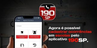 CADASTRE OCORRÊNCIAS EM ESCOLAS PELO APP DA PM
