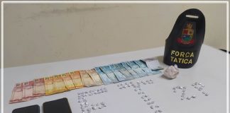 DOIS HOMENS QUE TRAFICAVAM EM AVARÉ FORAM PRESOS PELA FORÇA TÁTICA