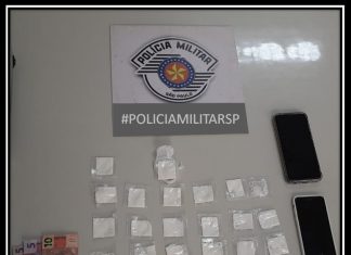 POLÍCIA MILITAR PRENDE HOMEM QUE TRAFICAVA DROGAS EM FARTURA