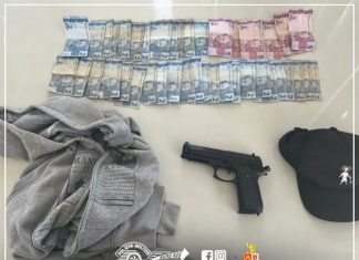 POLÍCIA MILITAR PRENDE AUTOR DE ROUBO EM PIRAJU