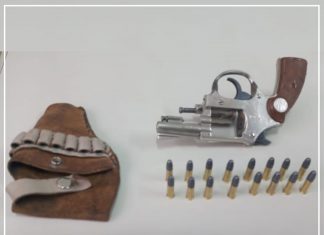 POLÍCIA MILITAR PRENDE HOMEM TRANSPORTANDO ARMA DE FOGO EM FARTURA