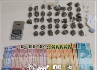 POLÍCIA MILITAR PRENDE HOMEM POR TRÁFICO DE DROGA EM AVARÉ