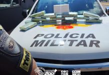 TOR CAPTURA TRAFICANTE COM 18 TIJOLOS DE COCAÍNA EM RODOVIA DE BAURU/SP