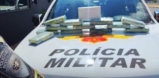 TOR CAPTURA TRAFICANTE COM 18 TIJOLOS DE COCAÍNA EM RODOVIA DE BAURU/SP