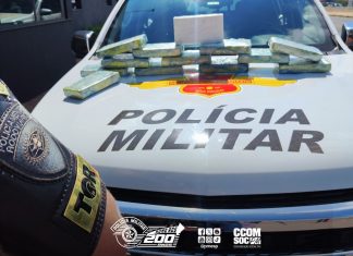 TOR CAPTURA TRAFICANTE COM 18 TIJOLOS DE COCAÍNA EM RODOVIA DE BAURU/SP