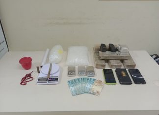 POLÍCIA MILITAR PRENDE TRÊS HOMENS POR TRÁFICO DE DROGAS E ASSOCIAÇÃO PARA O TRÁFICO