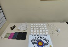 EM CERQUEIRA CÉSAR, HOMEM ENVOLVIDO NO TRÁFICO DE DROGAS É PRESO PELA POLÍCIA MILITAR