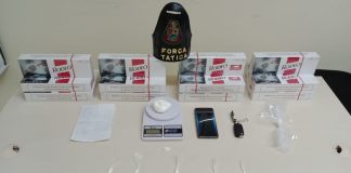 FORÇA TÁTICA PRENDE HOMEM ENVOLVIDO NO TRÁFICO DE DROGAS EM AVARÉ