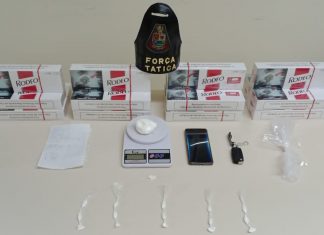 FORÇA TÁTICA PRENDE HOMEM ENVOLVIDO NO TRÁFICO DE DROGAS EM AVARÉ
