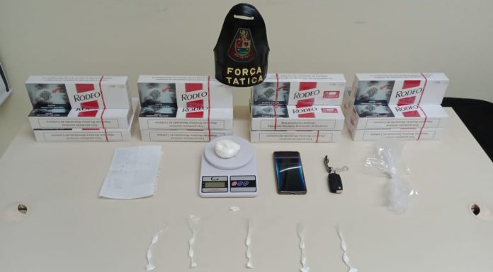 FORÇA TÁTICA PRENDE HOMEM ENVOLVIDO NO TRÁFICO DE DROGAS EM AVARÉ