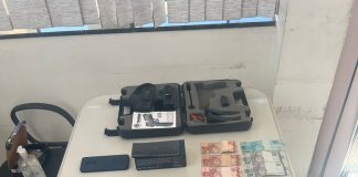 EM PIRAJU , POLÍCIA MILITAR APREENDE ARMAS E DROGAS E HOMEM ENVOLVIDO NO TRÁFICO É PRESO