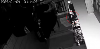 Câmera registra momento em que homem furta comida e bebidas de casa em Boituva