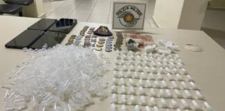 POLÍCIA MILITAR PRENDE HOMEM POR TRÁFICO DE DROGAS EM CERQUEIRA CÉSAR