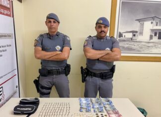 POLÍCIA MILITAR DETÉM CASAL COM DROGAS EM CERQUEIRA CÉSAR